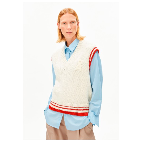 ARMEDANGELS - Women's Iconic Å College Knit Vest - Sweatere