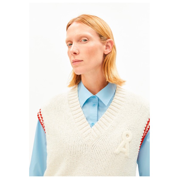 ARMEDANGELS - Women's Iconic Å College Knit Vest - Sweatere