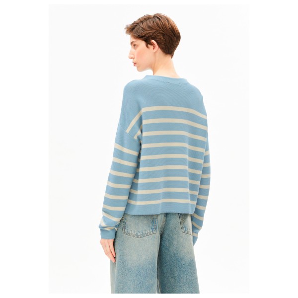 ARMEDANGELS - Women's Merinaa Stripes Knit Sweater - Pullover
