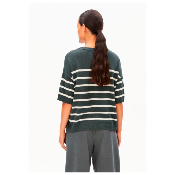 ARMEDANGELS - Women's Stripe Linen Blend Sweater - Jerséis