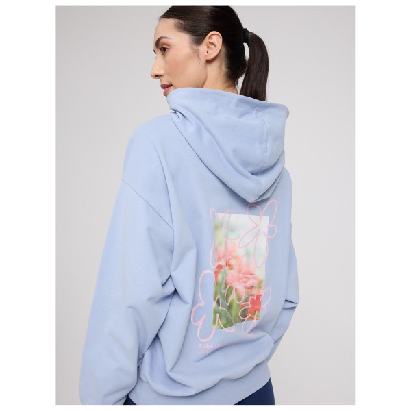 Mazine - Women's Back Print Flowers Hoodie - Munkjacka