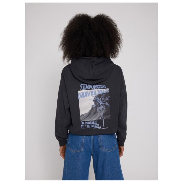 Mazine - Women's Back Print Wave Hoodie - Hoodie