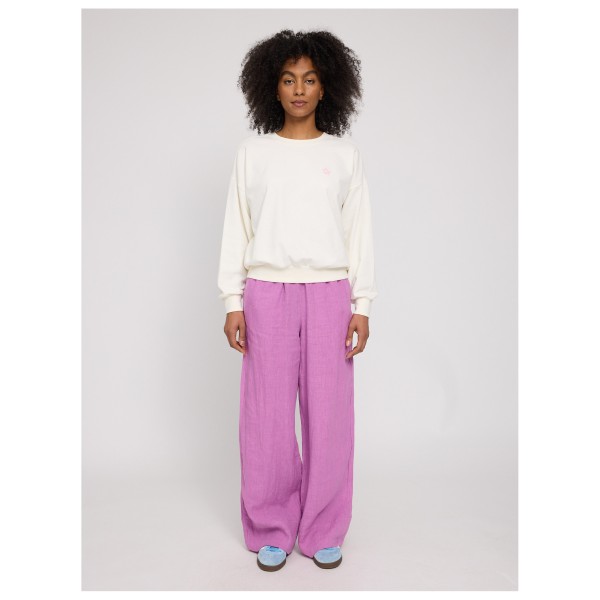 Mazine - Women's Back Print Flowers Sweatshirt - Pullover