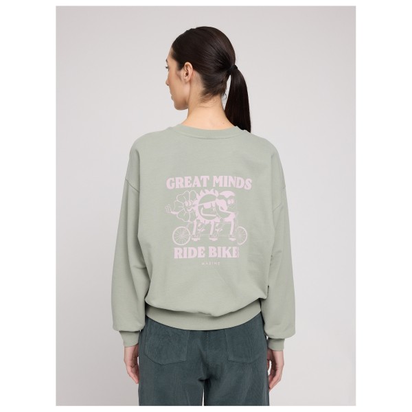 Mazine - Women's Back Print Minds Sweatshirt - Maglione