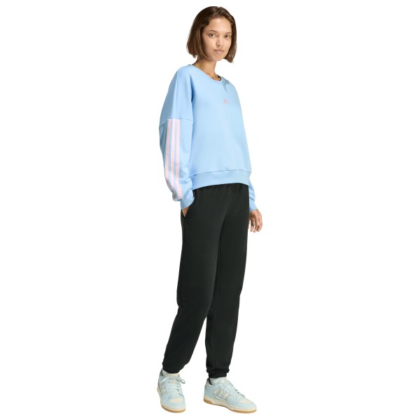 adidas - Women's 3-Stripes French-Terry Sweatshirt - Pullover
