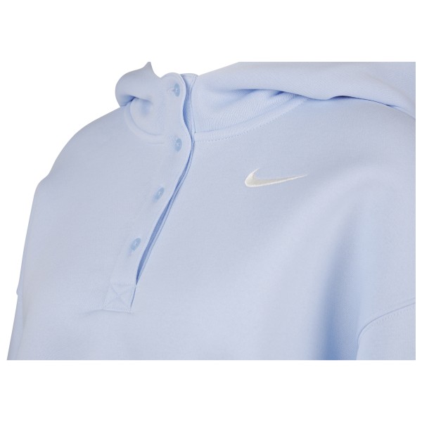 Nike - Women's NSW Phoenix Fleece OS Crop Henley Hoody - Hoodie