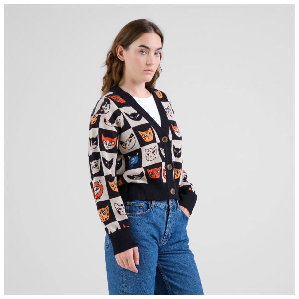 DEDICATED - Women's Cardigan Kanan Cat Bingo - Cardigan