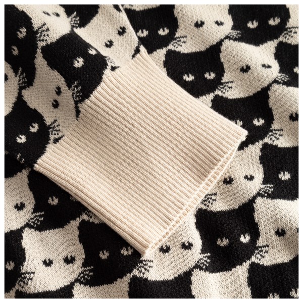 DEDICATED - Women's Cardigan Kanan Pepita Cats - Cardigan