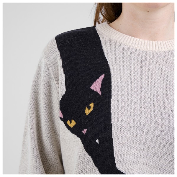 DEDICATED - Women's Sweater Arendal Long Cat - Pulloverit
