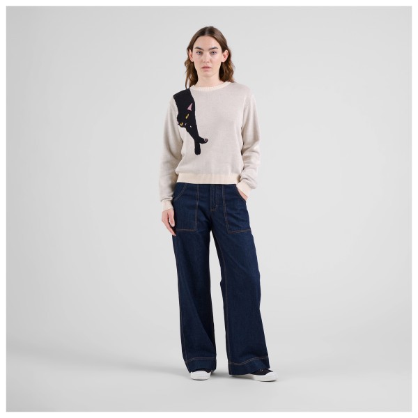 DEDICATED - Women's Sweater Arendal Long Cat - Sweatere