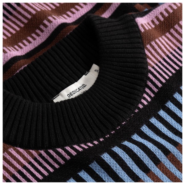 DEDICATED - Women's Sweater Limhamn Dashed Stripe - Jerséis