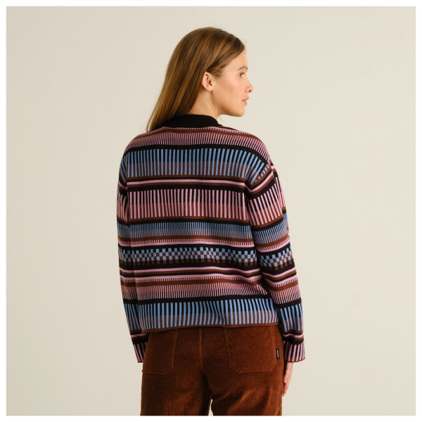 DEDICATED - Women's Sweater Limhamn Dashed Stripe - Sweatere
