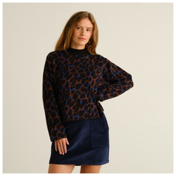 DEDICATED - Women's Sweater Limhamn Leopard - Jerséis