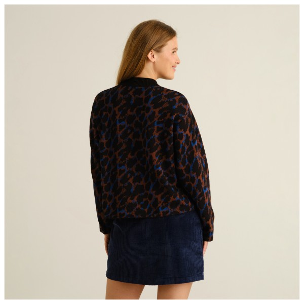 DEDICATED - Women's Sweater Limhamn Leopard - Jerséis