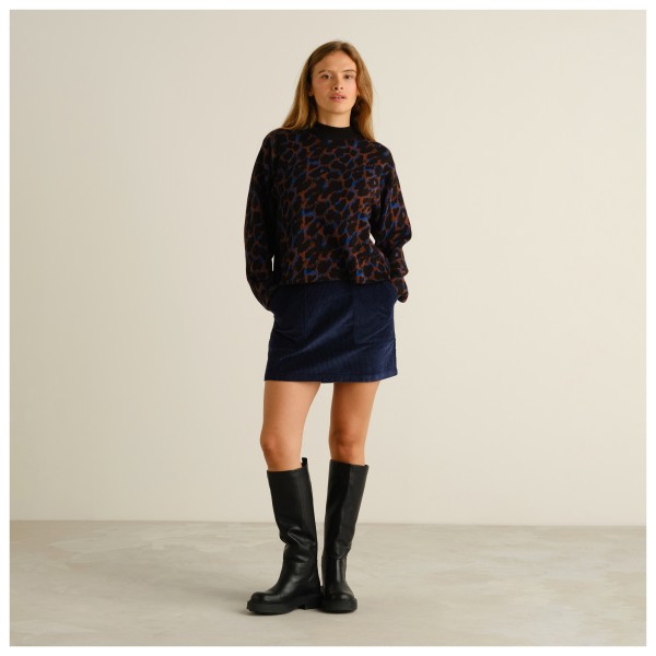 DEDICATED - Women's Sweater Limhamn Leopard - Sweatere