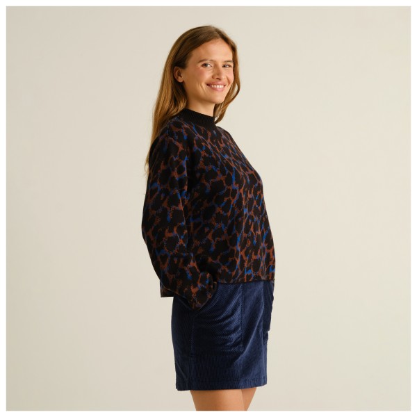 DEDICATED - Women's Sweater Limhamn Leopard - Trui