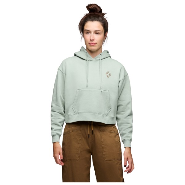 Black Diamond - Women's Pine Diamond Po Cropped Hoody - Sudadera