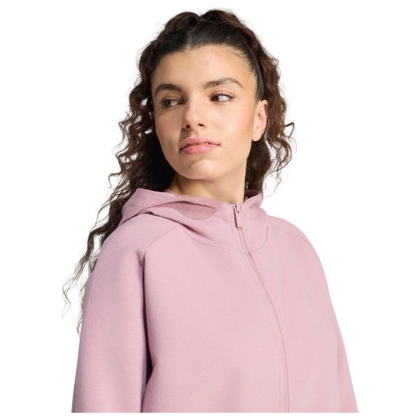 adidas - Women's Soft Lux Full-Zip Hoodie - Sudadera