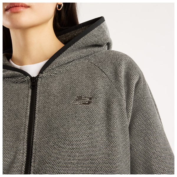 New Balance - Women's Textured Fleece Full Zip - Hoodie
