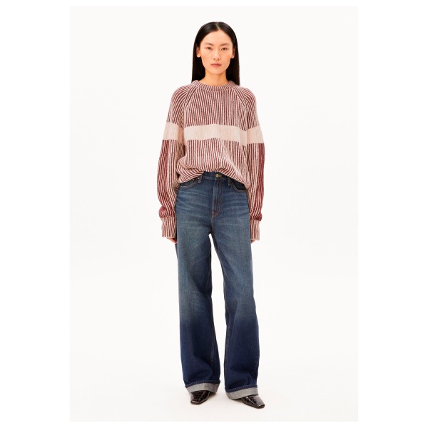 ARMEDANGELS - Women's Rib Artwork Knit Sweater - Sweatere