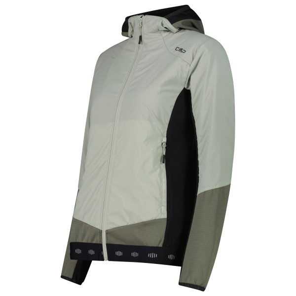 CMP - Women's Jacket Hybrid Fix Hood - Vindjakke