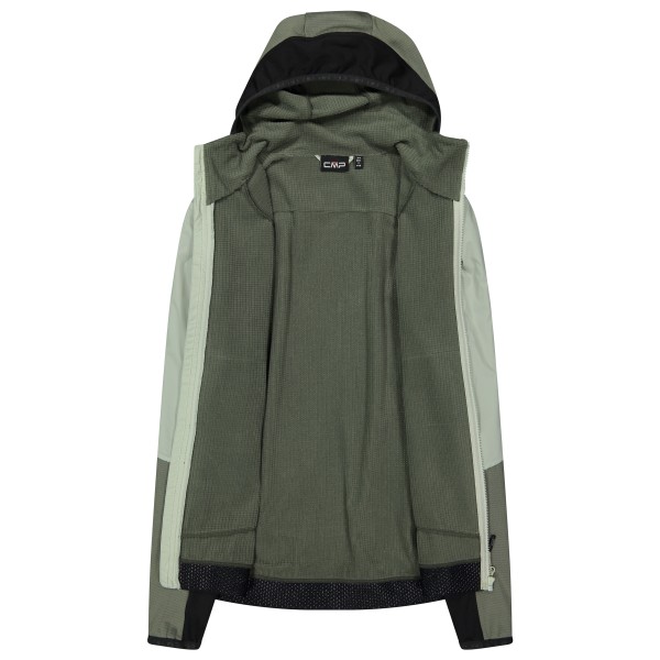 CMP - Women's Jacket Hybrid Fix Hood - Vindjakke