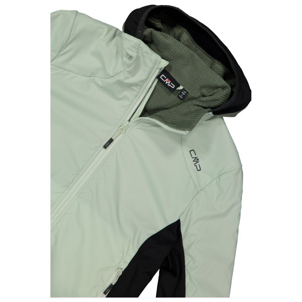 CMP - Women's Jacket Hybrid Fix Hood - Vindjakke