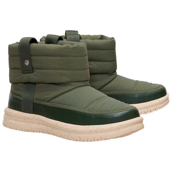 HeyDude - Women's Camden Cuff Nylon Quilt - Botas invierno