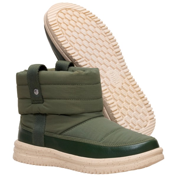 HeyDude - Women's Camden Cuff Nylon Quilt - Botas invierno