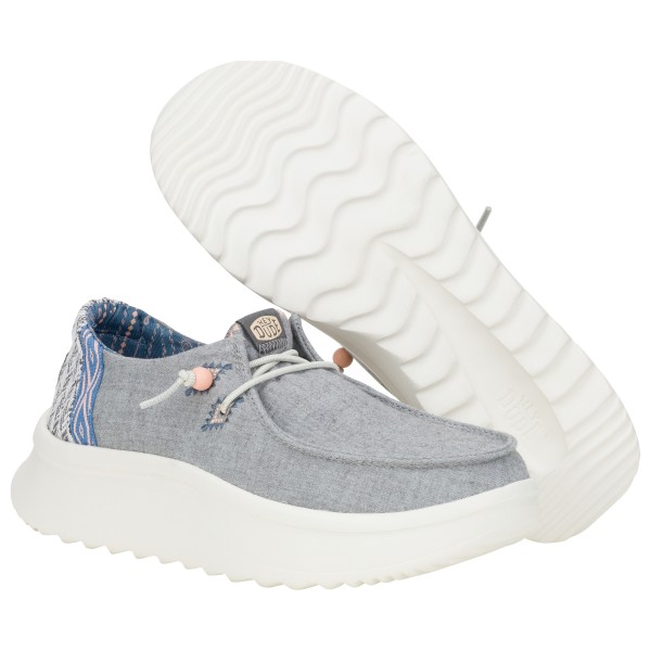 HeyDude - Women's Wendy Peak Chambray Woven - Sneaker