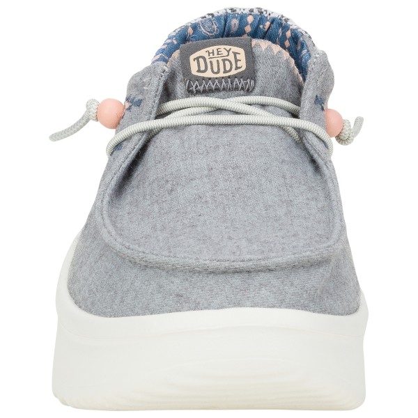 HeyDude - Women's Wendy Peak Chambray Woven - Sneaker