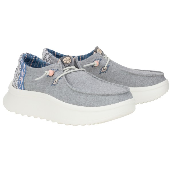 HeyDude - Women's Wendy Peak Chambray Woven - Sneakers