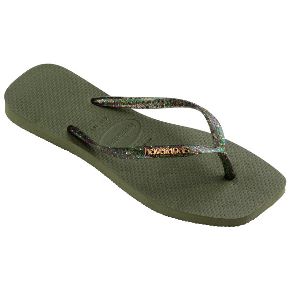 Havaianas - Women's Slim Square Logo Metallic - Sandali