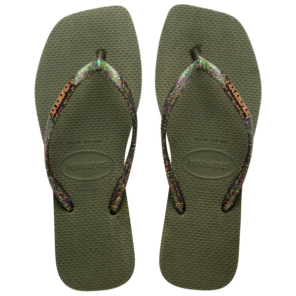Havaianas - Women's Slim Square Logo Metallic - Sandali
