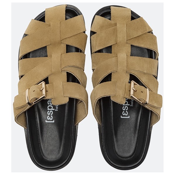 Espadrij - Women's Romain Velour Croisé - Sandalias