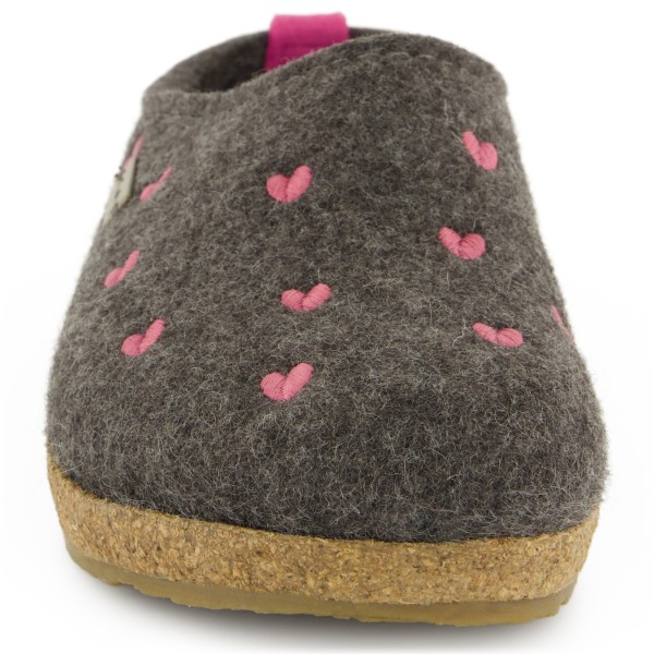 Haflinger - Women's Grizzly Cuoricini - Zapatillas de estar por casa