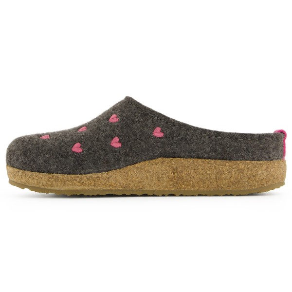 Haflinger - Women's Grizzly Cuoricini - Zapatillas de estar por casa