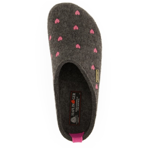 Haflinger - Women's Grizzly Cuoricini - Zapatillas de estar por casa