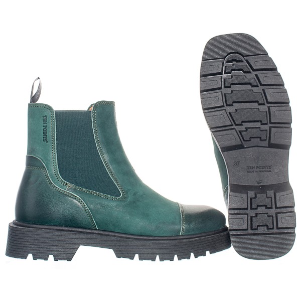 Ten Points - Women's Mimmi Nubuck Chelsea Boots - Hoge schoenen