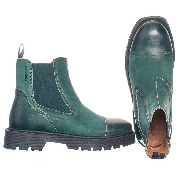 Ten Points - Women's Mimmi Nubuck Chelsea Boots - Hoge schoenen
