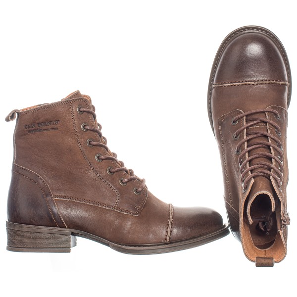 Ten Points - Women's Pandora Nubuck Laced Boots - Hoge schoenen