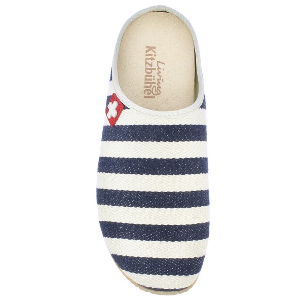 Living Kitzbühel - Women's Slippers with Stripes - Slippers