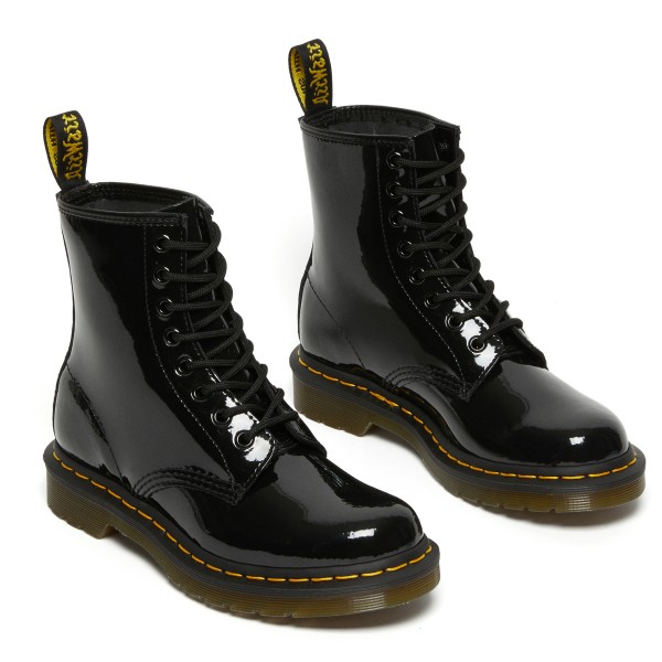 Dr. Martens - Women's 1460 8 Eyelet Patent Lamper - Botas informales