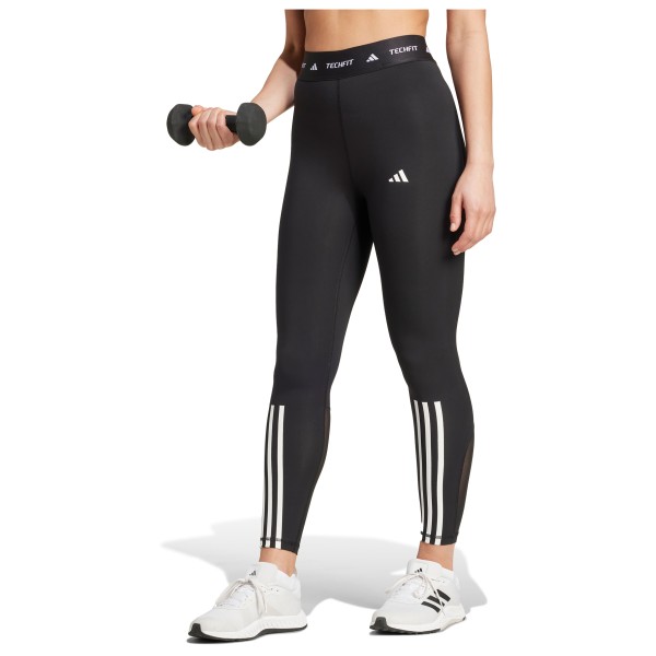 adidas - Women's Techfit 3-Stripes 7/8 Leggings - Mallas de running