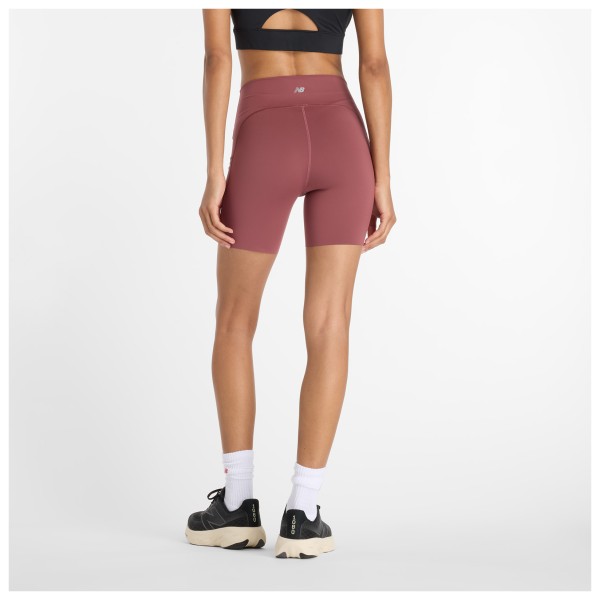 New Balance - Women's Sleek Pocket High Rise Short 6'' - Looplegging