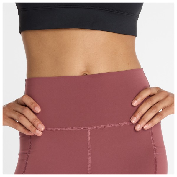New Balance - Women's Sleek Pocket High Rise Short 6'' - Looplegging