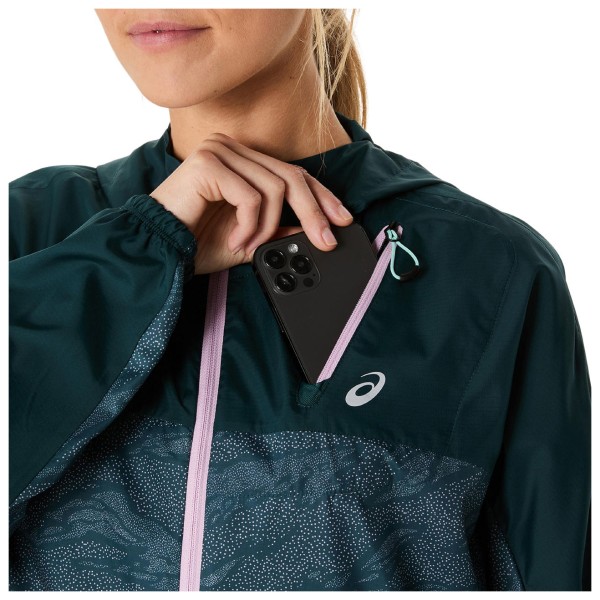 Asics - Women's Fujitrail Packable Windbreaker - Chaqueta de running