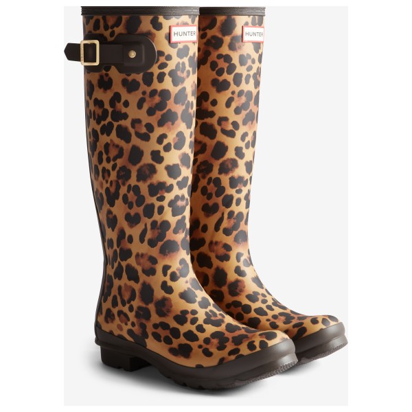 Hunter Boots - Women's Original Tall Leopard Boot - Gummistøvler