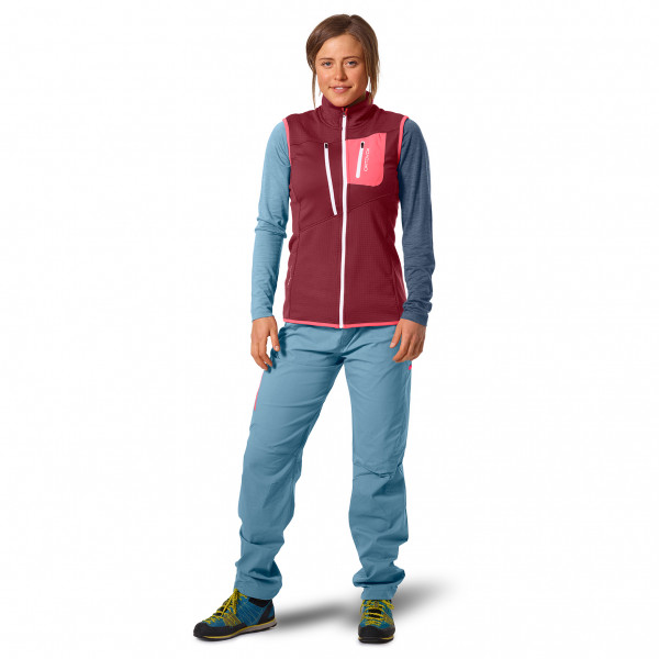 Ortovox - Women's Fleece Grid Vest - Merinogilet