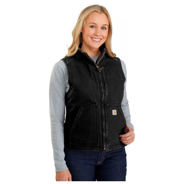 Carhartt - Women's Sherpa Lined Mock Neck Vest - Fleecebodywarmer